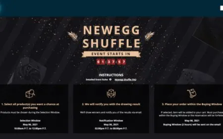 Newegg Shuffle – May 6th: NVIDIA GeForce RTX 3060, 3060 Ti, 3070, & 3090 Graphics Cards Available In Today’s Shuffle