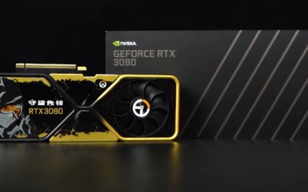 NVIDIA Custom Mods The GeForce RTX 3080 Graphics Card With Overwatch Theme