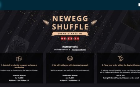 Newegg Shuffle: NVIDIA GeForce RTX 30 Series Graphics Cards Available In Today’s Shuffle