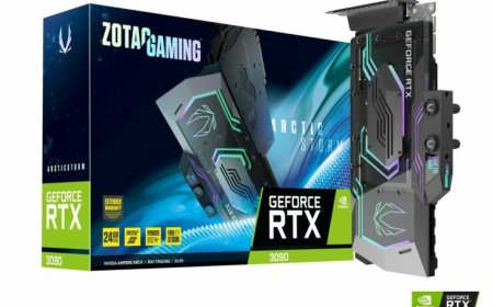 Zotac Unveils The Zotac GAMING GeForce RTX 3090 ArcticStorm Featuring One Of The Best Looking Water Block Designs