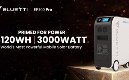 Bluetti EP500 Pro Launch: World’s Most Powerful 5.1 KWH Solar Battery With Three New Modular Accessories