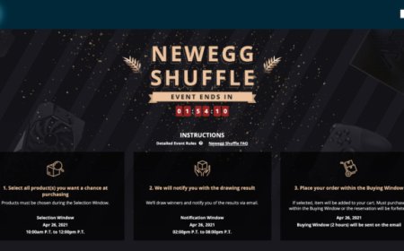 Newegg Shuffle: NVIDIA GeForce RTX 3060, 3070, 3080, & 3090 Graphics Cards Are All Available In Today’s Shuffle