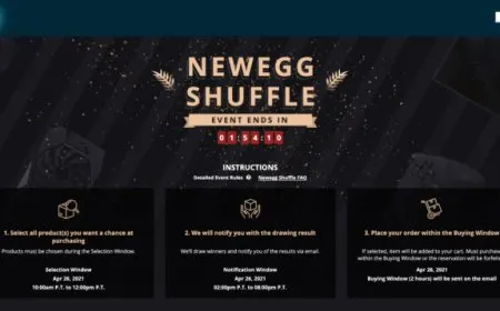 Newegg Shuffle: NVIDIA GeForce RTX 3060, 3070, 3080, & 3090 Graphics Cards Are All Available In Today’s Shuffle