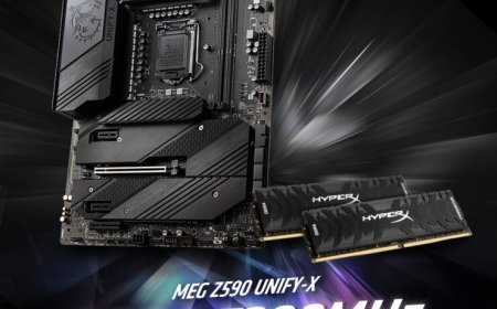 MSI MEG Z590 Unify-X Motherboard Hits A Blistering Fast DDR4 7200 MHz Frequency World Record