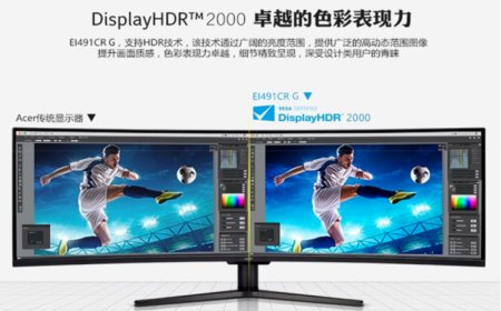 Acer EL491CRG9 Is The Next 49-Inch Ultra-Wide Monitor To Feature The VESA DisplayHDR 2000 Certification [Updated]