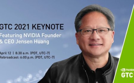 Watch The NVIDIA GTC 2021 Keynote Livestream Featuring CEO, Jensen Huang, Live Here
