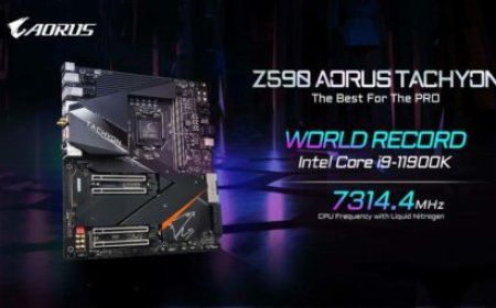 Intel Core i9-11900K Is Overclocked To Over 7.3 GHz On The Gigabyte Z590 AORUS TACHYON
