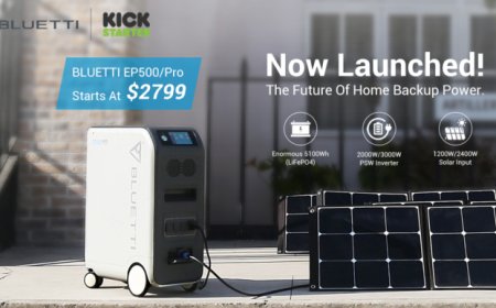 BLUETTI EP500/Pro Officially Launched – 5.1KWh Mobile Solar Battery For Your Home, Starts At Only $2799 On Kickstarter