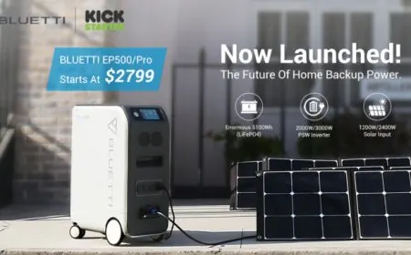 BLUETTI EP500/Pro Officially Launched – 5.1KWh Mobile Solar Battery For Your Home, Starts At Only $2799 On Kickstarter