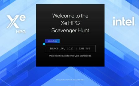 Intel’s Mystery Clue Cracked: Xe HPG Scavenger Hunt Going Live On 26th March 2021