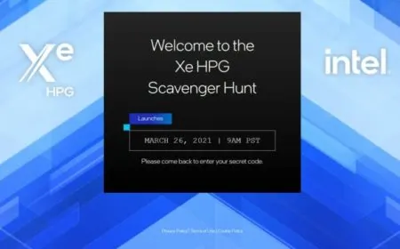 Intel’s Mystery Clue Cracked: Xe HPG Scavenger Hunt Going Live On 26th March 2021