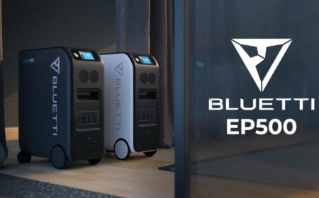 Meet The BLUETTI EP500: Giant 5100 Watt Hour Solar Battery That Allows You To Cut The Cord To The Electrical Grid