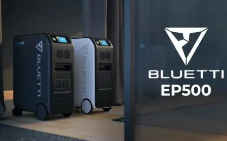 Meet The BLUETTI EP500: Giant 5100 Watt Hour Solar Battery That Allows You To Cut The Cord To The Electrical Grid