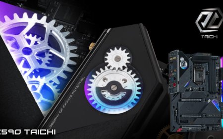 Gears Have Been Synonymous With ASRock’s Taichi Line But Now The Gear Actually Spins On The Z590 Taichi
