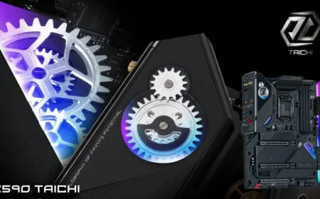 Gears Have Been Synonymous With ASRock’s Taichi Line But Now The Gear Actually Spins On The Z590 Taichi