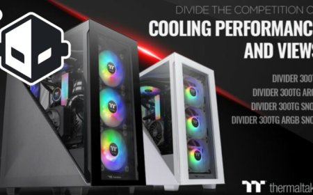 Thermaltake Announces the DIVIDER 300TG ATX PC Case