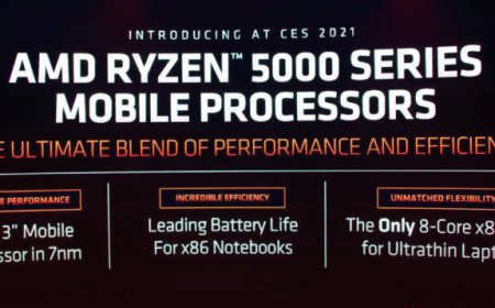 AMD Unveils Zen 3 Powered Ryzen 5000U & Ryzen 5000H ‘Cezanne’ CPUs For Notebooks – Up To 8 Cores, 4.8 GHz & Overclocking Support For HX CPUs