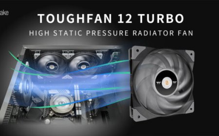 Thermaltake Releases the TOUGHFAN 12 Turbo Radiator Fan