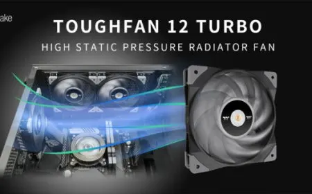 Thermaltake Releases the TOUGHFAN 12 Turbo Radiator Fan