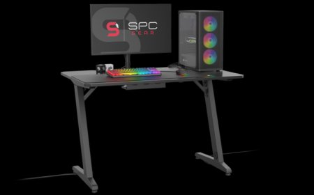 SPC Gear Introduces Its Newest Gaming Desk, The GD100 Gaming Desk