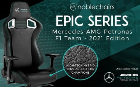 Noblechairs Announces the EPIC Mercedes-AMG Petronas F1 Team