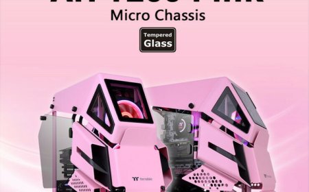 Thermaltake Announces An AH T200 Micro Chassis Now Has A Pink Color Option!