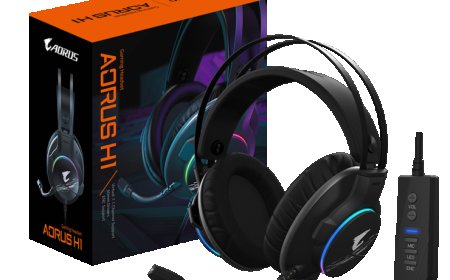 GIGABYTE Introduces The AORUS H1 Headset