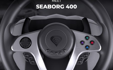Genesis Announces the Seaborg 400 Racing Wheel Controller