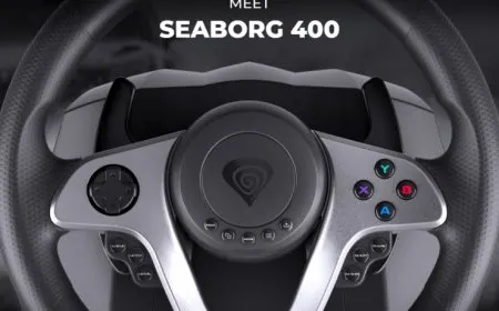 Genesis Announces the Seaborg 400 Racing Wheel Controller