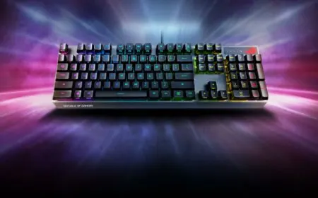 ASUS Announces the Strix Scope RX Keyboard