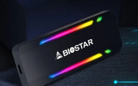 BIOSTAR Announces the P500 Portable SSD, Offering Three Capacities