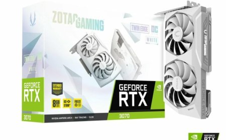 ZOTAC Announces the GeForce RTX 3070 Twin Edge OC White Edition