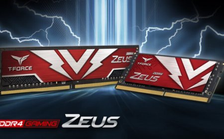 TEAMGROUP Announces The T-FORCE ZEUS DDR4 and T-FORCE ZEUS SO-DIMM Gaming Memory – An Affordable 3200 MHz Upgrade Kit
