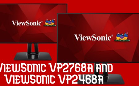 ViewSonic Announces Two New Monitors, the VP2468a and the VP2768a Monitors