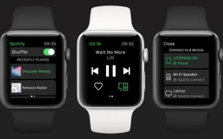 Spotify Apple Watch App Gets Standalone Streaming