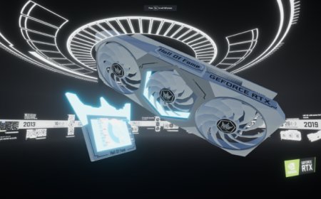 GALAX Gives First Look at GeForce RTX 30 HOF Series Graphics Cards – Triple-Fan Cooling, White Colored PCB & OLED Display