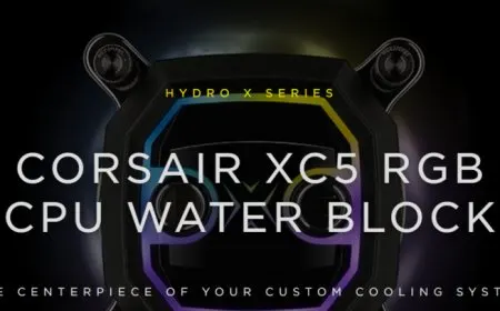 Corsair Launches The Hydro X Series XC5 RGB CPU Water Block – An Affordable Entry To Building A Custom Loop