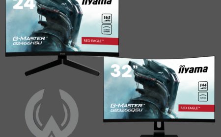 iiyama Adds Two Monitors, the G2466HSU and GB3266QSU, to the G-Master Series