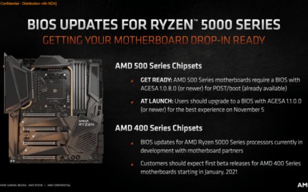 AMD Starts Rolling Out Zen 3 Support To 500 Series Motherboards As Promised