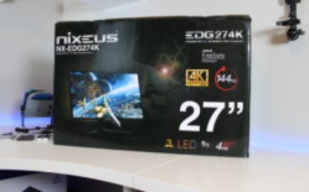 Nixeus NX-EDG274K 4K 144Hz And DSC Support For A Reasonable Price