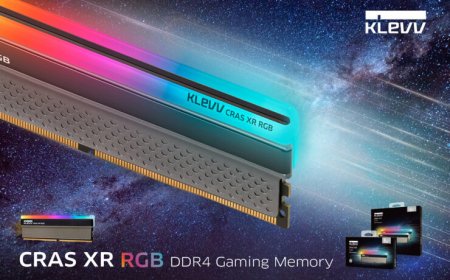 KLEVV Announces The CRAS XR RGB and BOLT XR Series Of The DDR4 Gaming Memory
