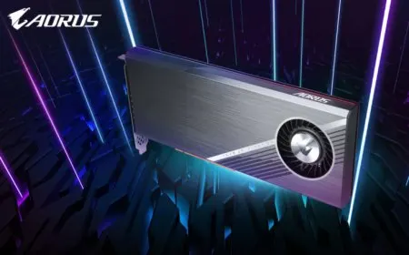 A 2 terabyte AORUS Gen4 AIC solid state drive.