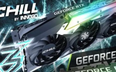 Inno3D GeForce RTX 3090 and RTX 3080 iChill X4 custom graphics cards are pictured alongside other model variants.