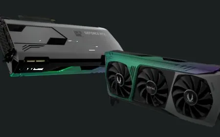 Zotac custom graphics cards for the GeForce RTX 3090, RTX 3080, and RTX 3070 are pictured.