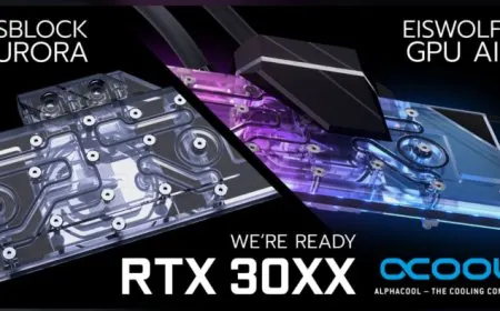 Alphacool waterblocks are designed for the GeForce RTX 30 series graphics cards.