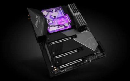 EKWB Releases The Quantum Momentum Aorus Z490 Master – Brings Back The Acetal Block