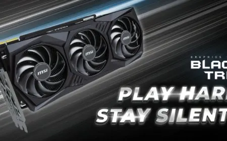 MSI GeForce RTX 3090 Ti BLACK TRIO all-black graphics card