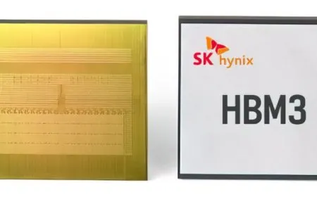 SK hynix HBM3 DRAM module delivered to NVIDIA for Hopper data center GPUs.