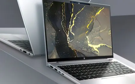 The HP Zhan X 14-inch laptop features an AMD Ryzen 9 PRO 6950HS processor.