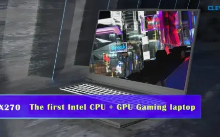 CLEVO X270 laptop featuring Intel Arc A770M 16 GB discrete graphics